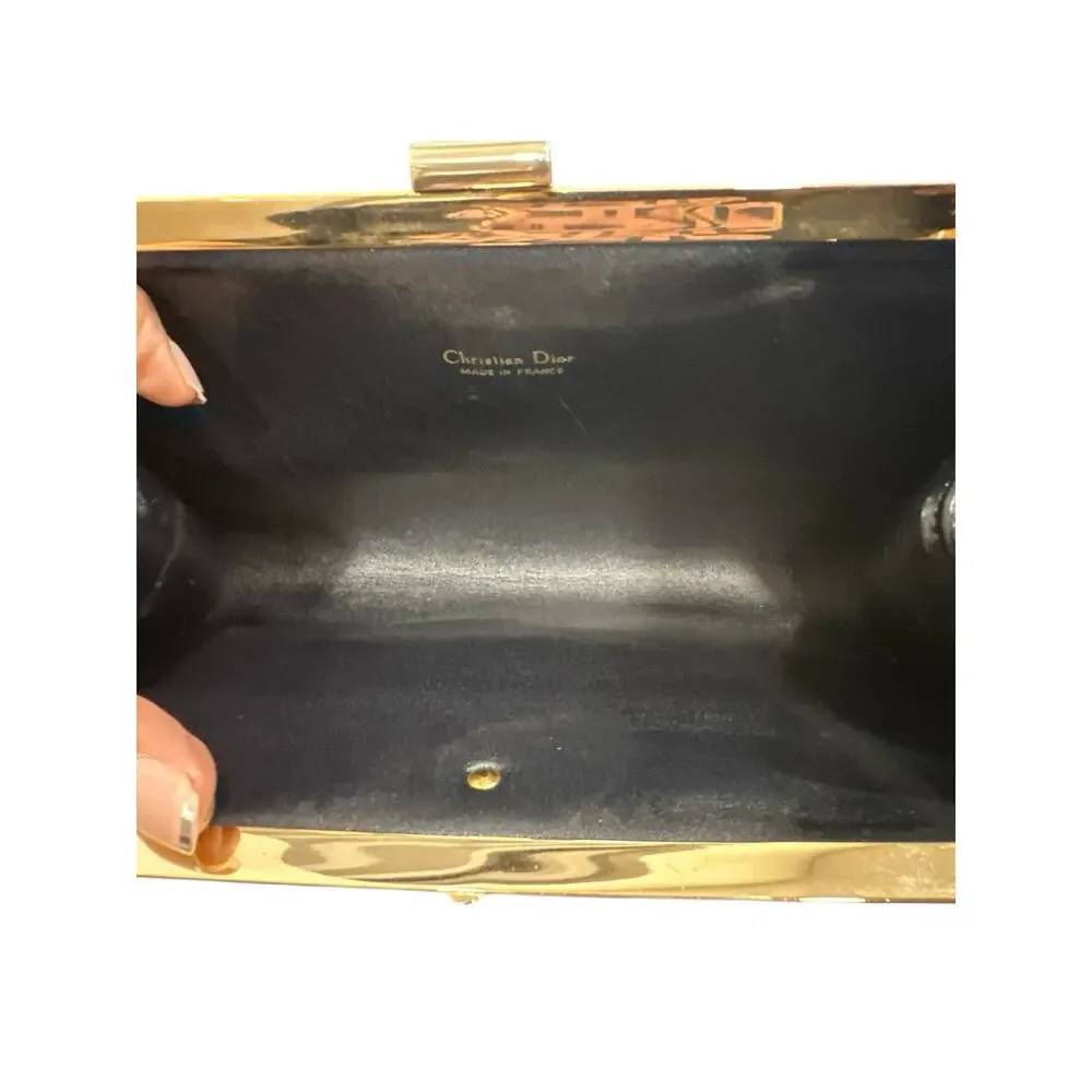 802. Christian Dior Clutch Bag - Picture 4 of 6
